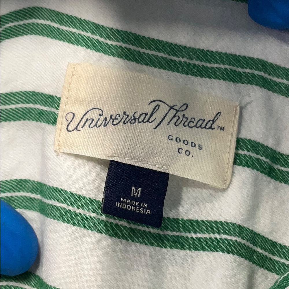 COPY - Striped Long Sleeved Green and White Tie Maxi Dress - Picture 5 of 10